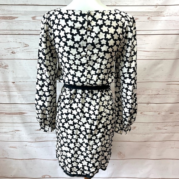 Anthropologie Leifsdottir Silk Vintage Inspired Floral Star Dress - Picture 4 of 8